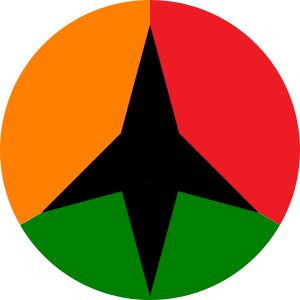 Roundel symbol for the Military of Loquntia