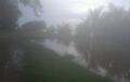 Floods Over The Santiago River