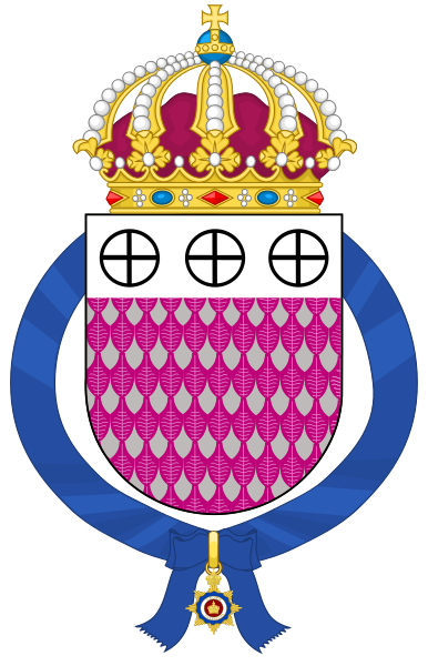 File:Coat of Arms of William Lehman I, Emperor and Autocrat of Lehmark (Order of the Crown of Vishwamitra).svg