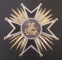 Regalia of a Dame/Knight Grand Cross of the Order of St. George (2020-present)