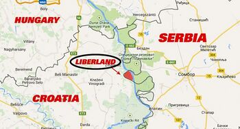 Location of Liberland