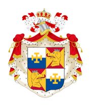 Simplified Arms of the King, adopted July 2015.