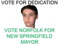 First Political Advertisement made by Cooper Norfolk